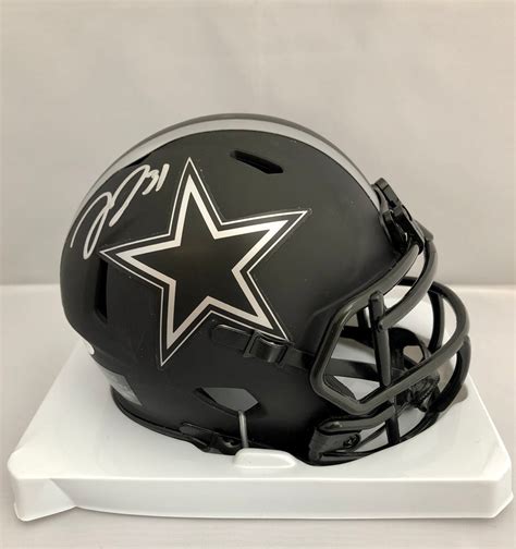 Trevon Diggs Dallas Cowboys Autographed Riddell Speed Mini 